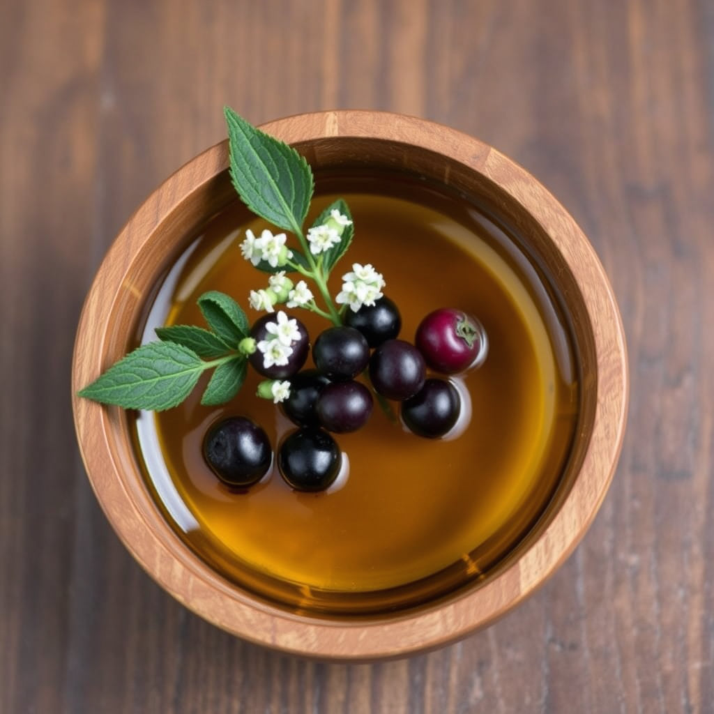 Elderberry Infused Honey image 0