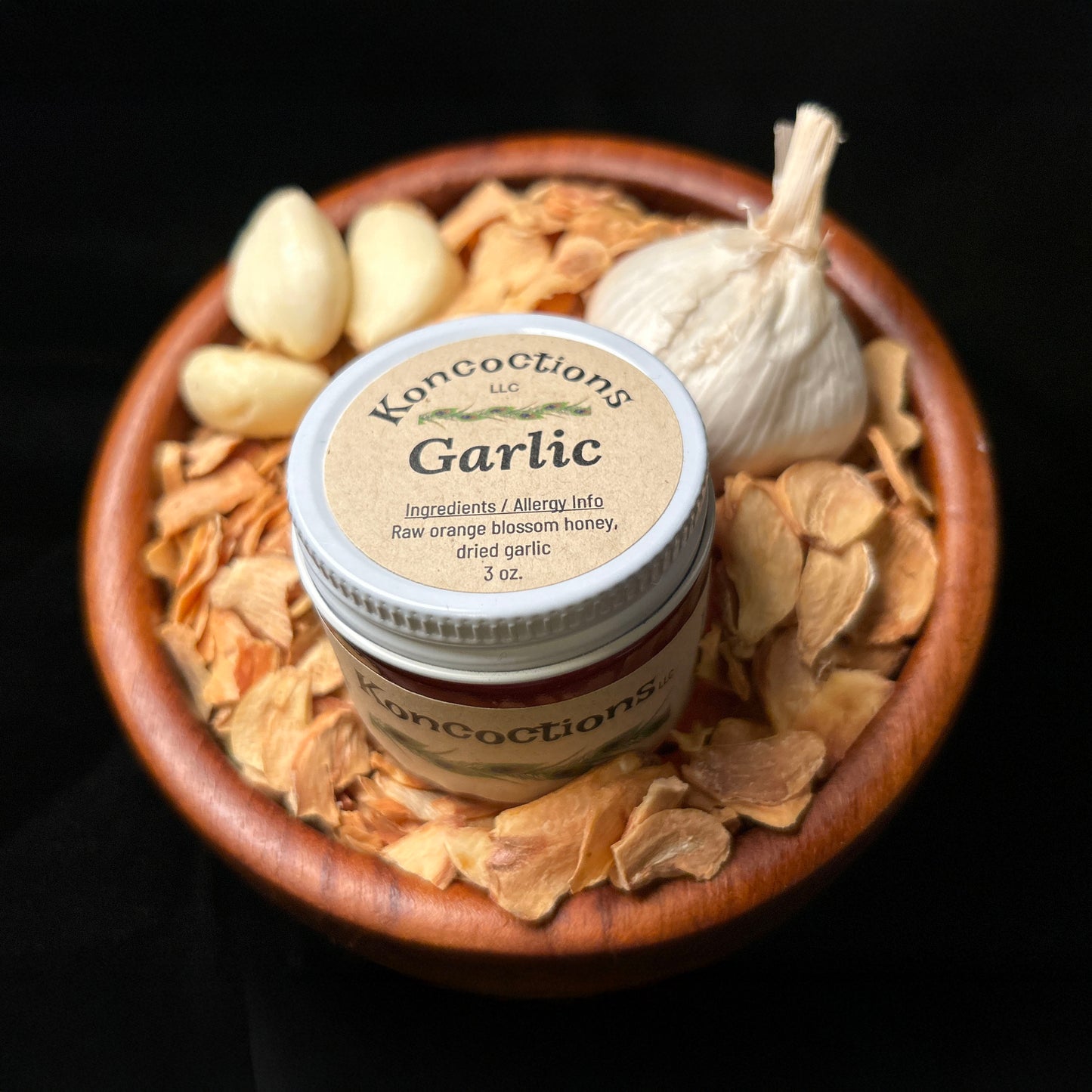 Garlic Infused Honey