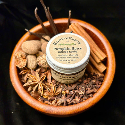 Pumpkin Spice Infused Honey